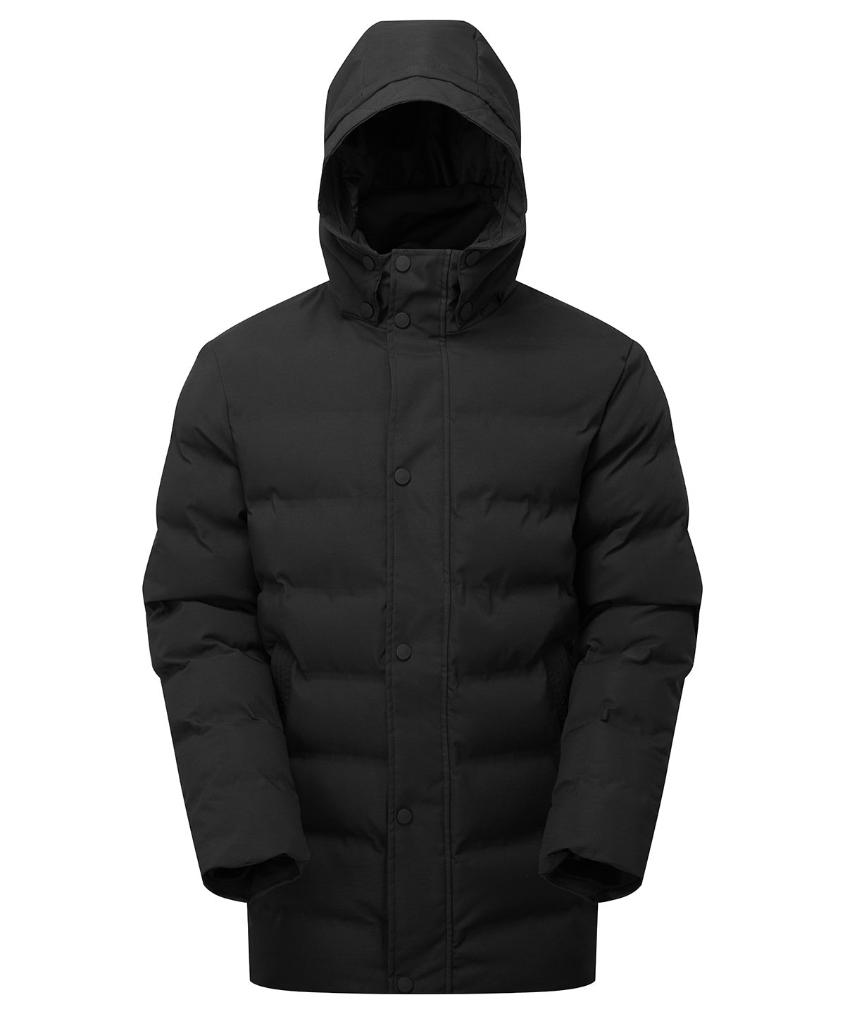 Versatile Recycled Longline Padded Jacket for Outdoor Enthusiasts