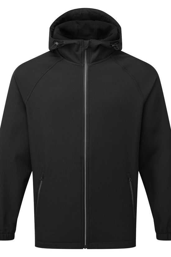 Hooded 2-layer softshell jacket