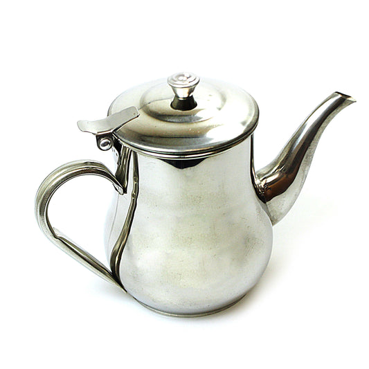 Premium Stainless Steel Tea and Coffee Pot with Handle Spout and Lid