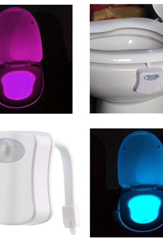 Illuminate Your Bathroom with The Original Light Bowl Toilet Night Light