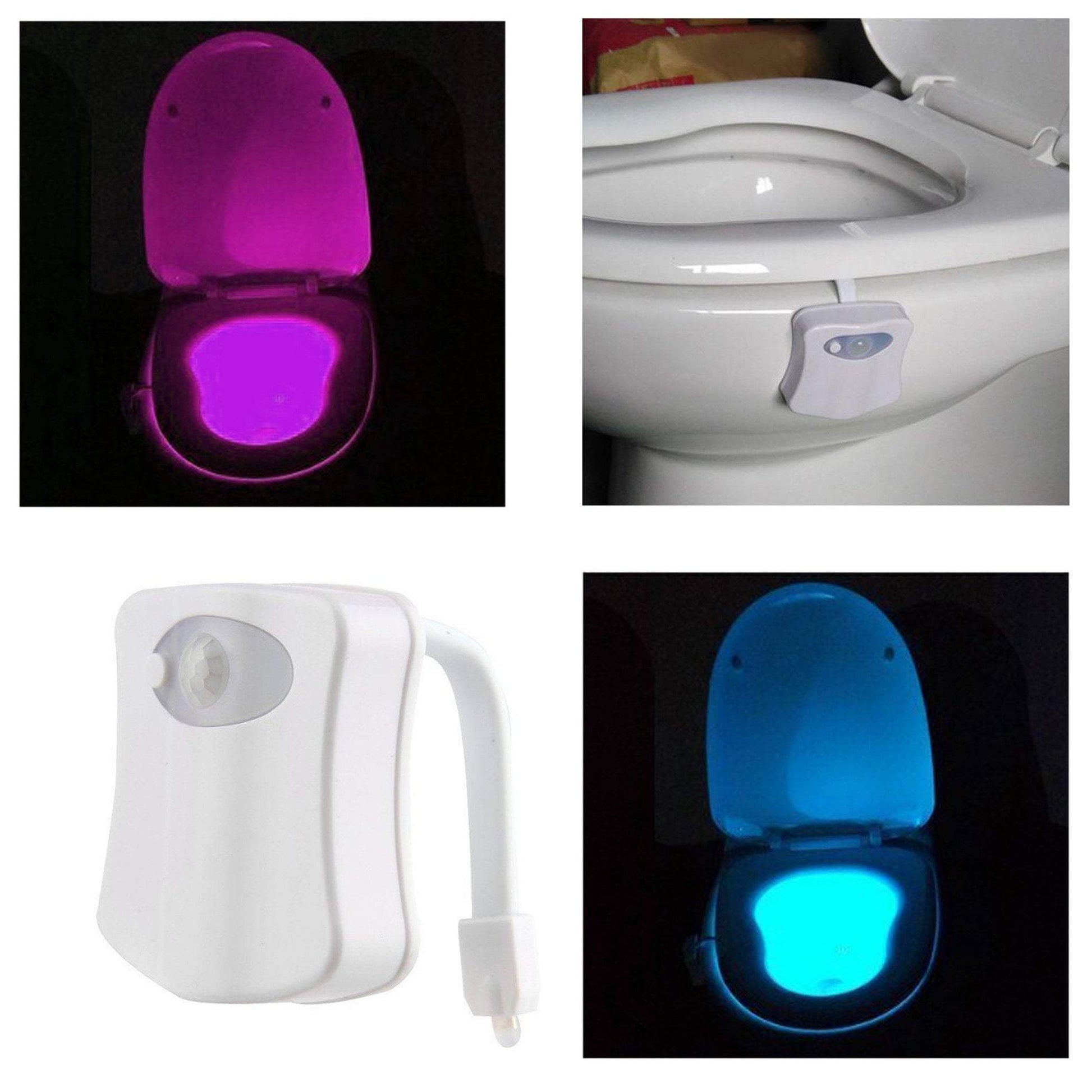 Illuminate Your Bathroom with The Original Light Bowl Toilet Night Light