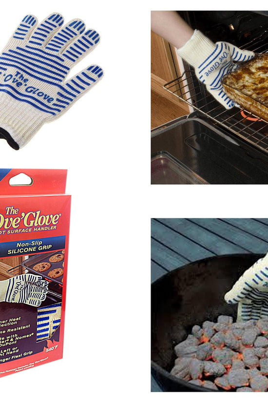 Highly Durable Ove Glove with Silicone Grip Large Size