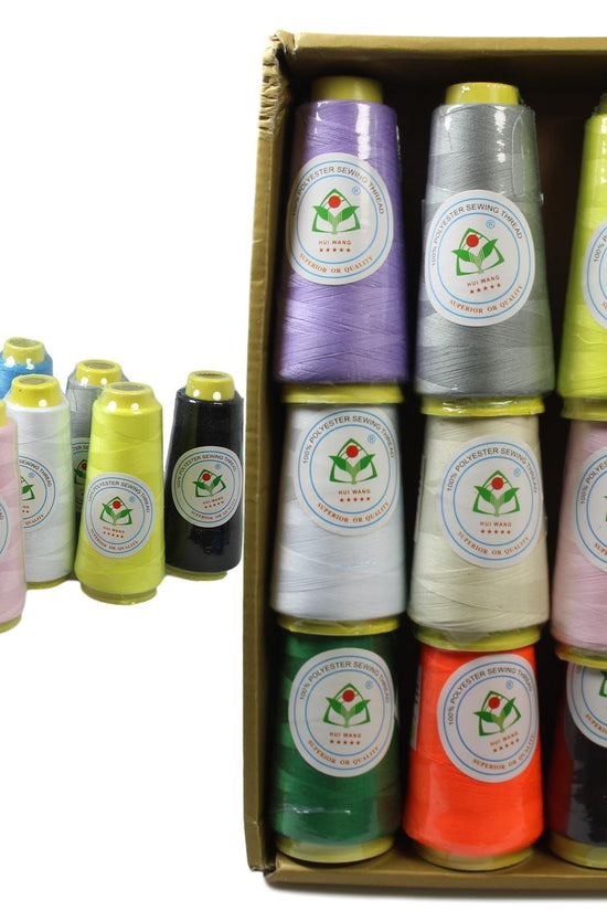 HighQuality Polyester Sewing Thread Assorted Colors