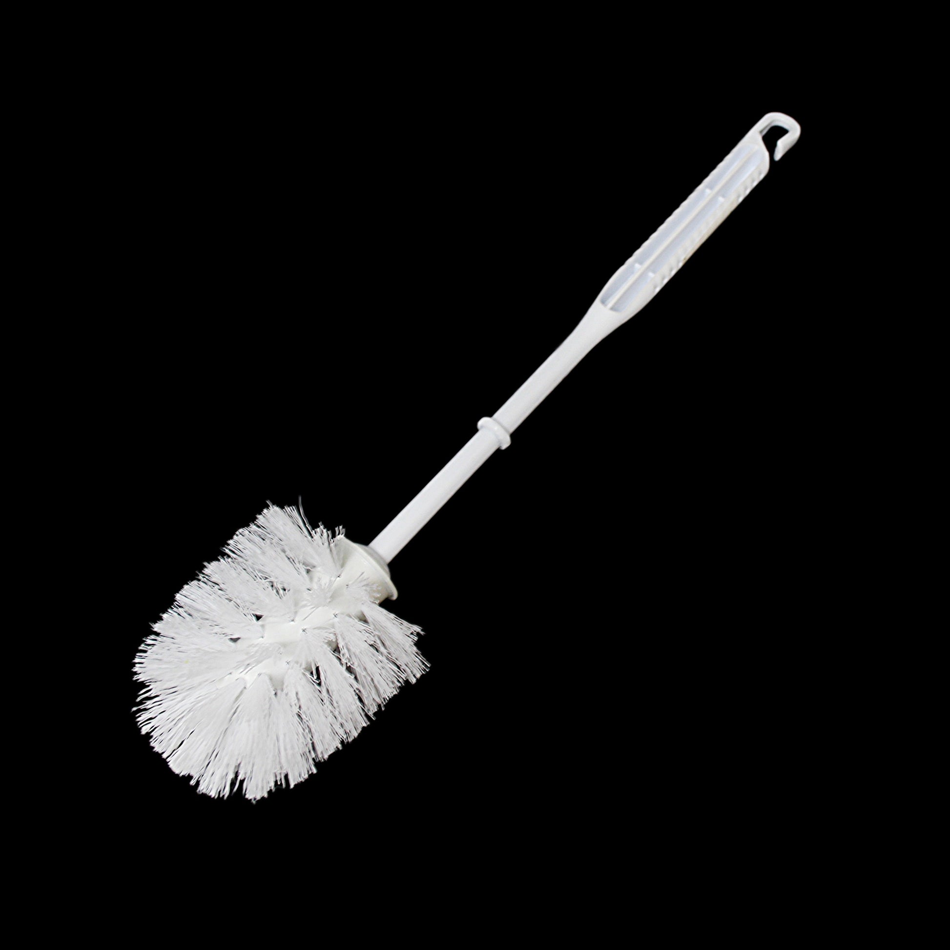 White Plastic Toilet Brush 37 cm Bathroom Cleaning Tool