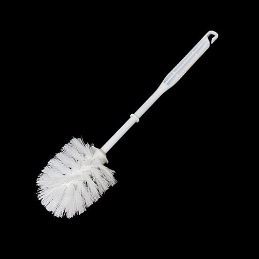 White Plastic Toilet Brush 37 cm Bathroom Cleaning Tool