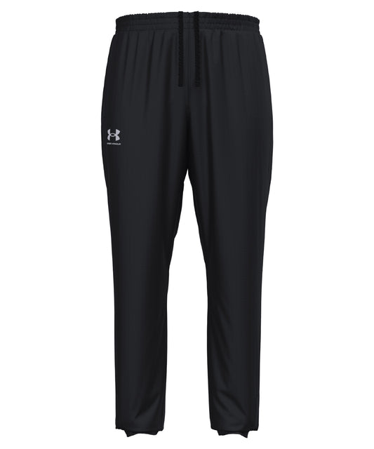 UA Rival Woven Windbreaker Pants Black Mens WarmUp Apparel
