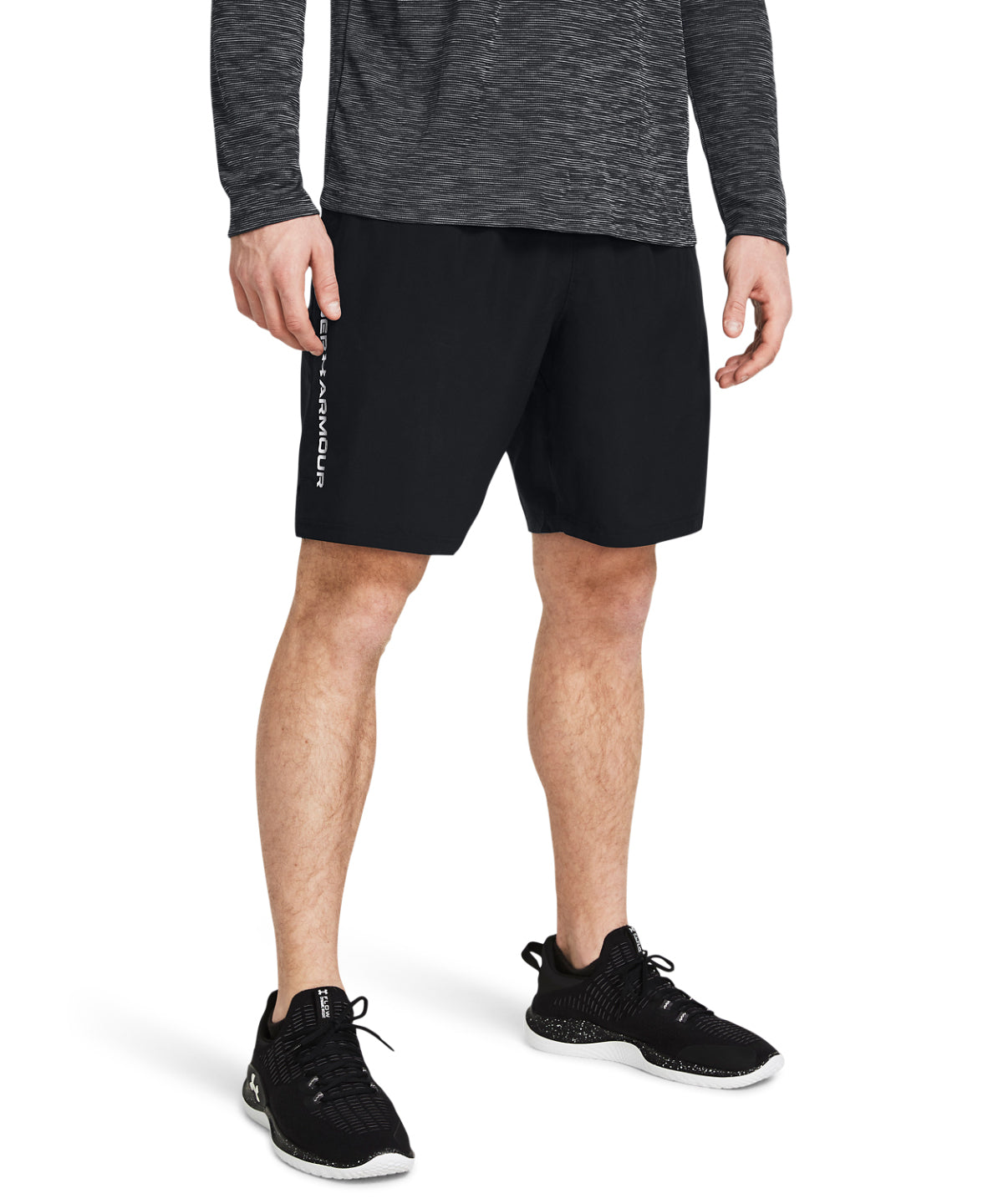Tech Woven Wordmark Performance Shorts for Athletes