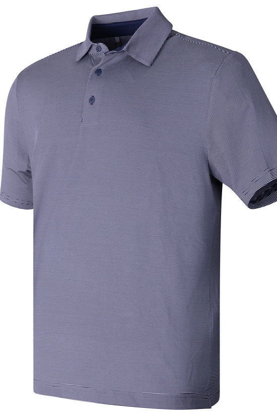 Under Armour Golf UA Playoff 30 Stripe Polo LB Microstripe