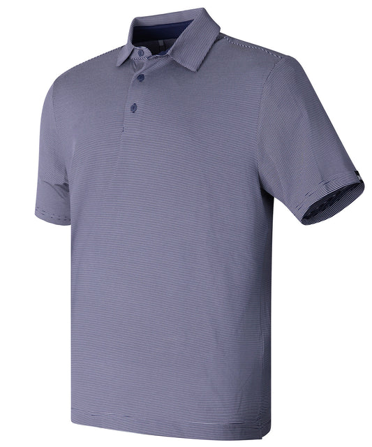 Under Armour Golf UA Playoff 30 Stripe Polo LB Microstripe