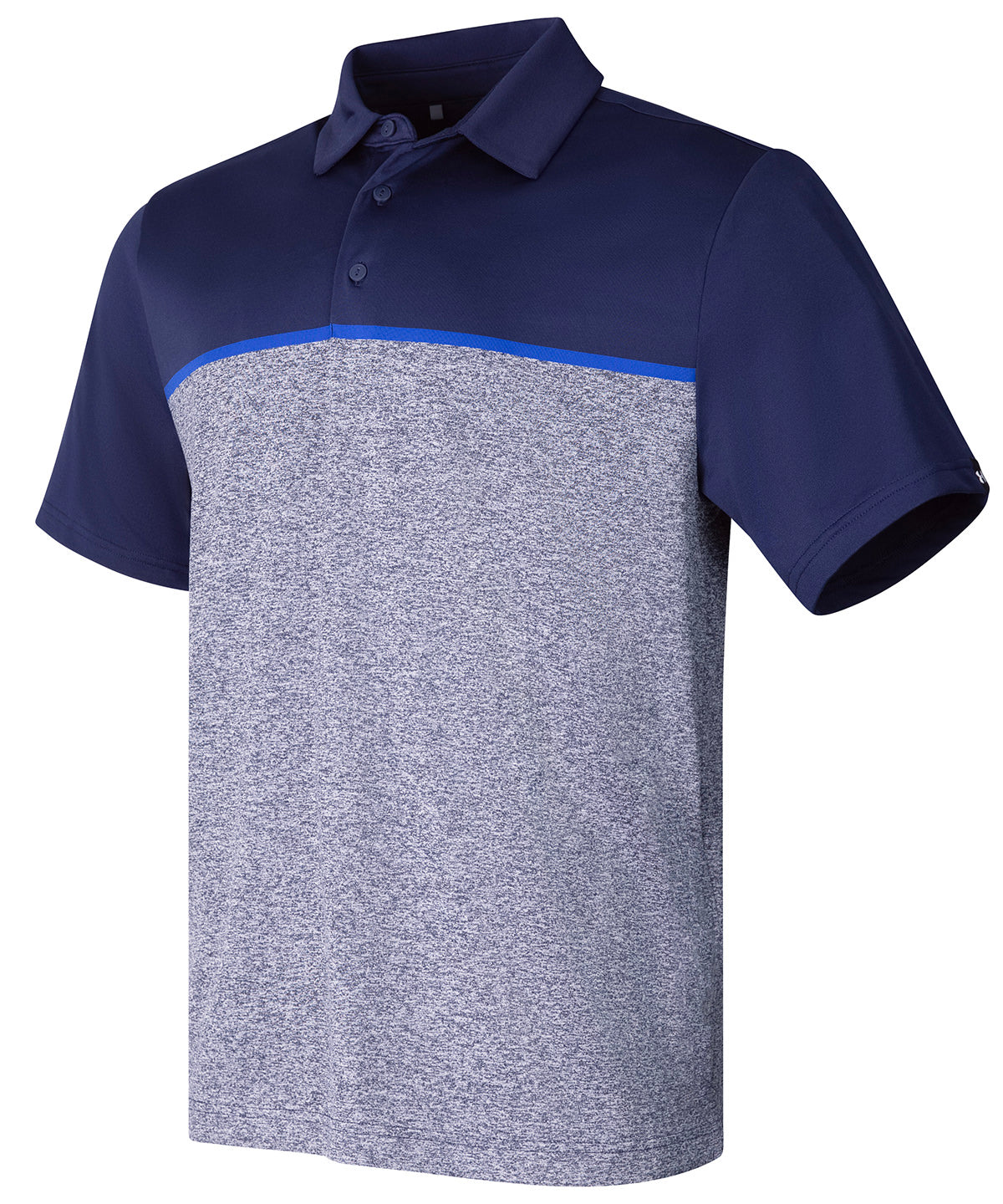 Under Armour Golf UA Playoff 30 Stripe Polo LB Mens Breathable Golf Polo