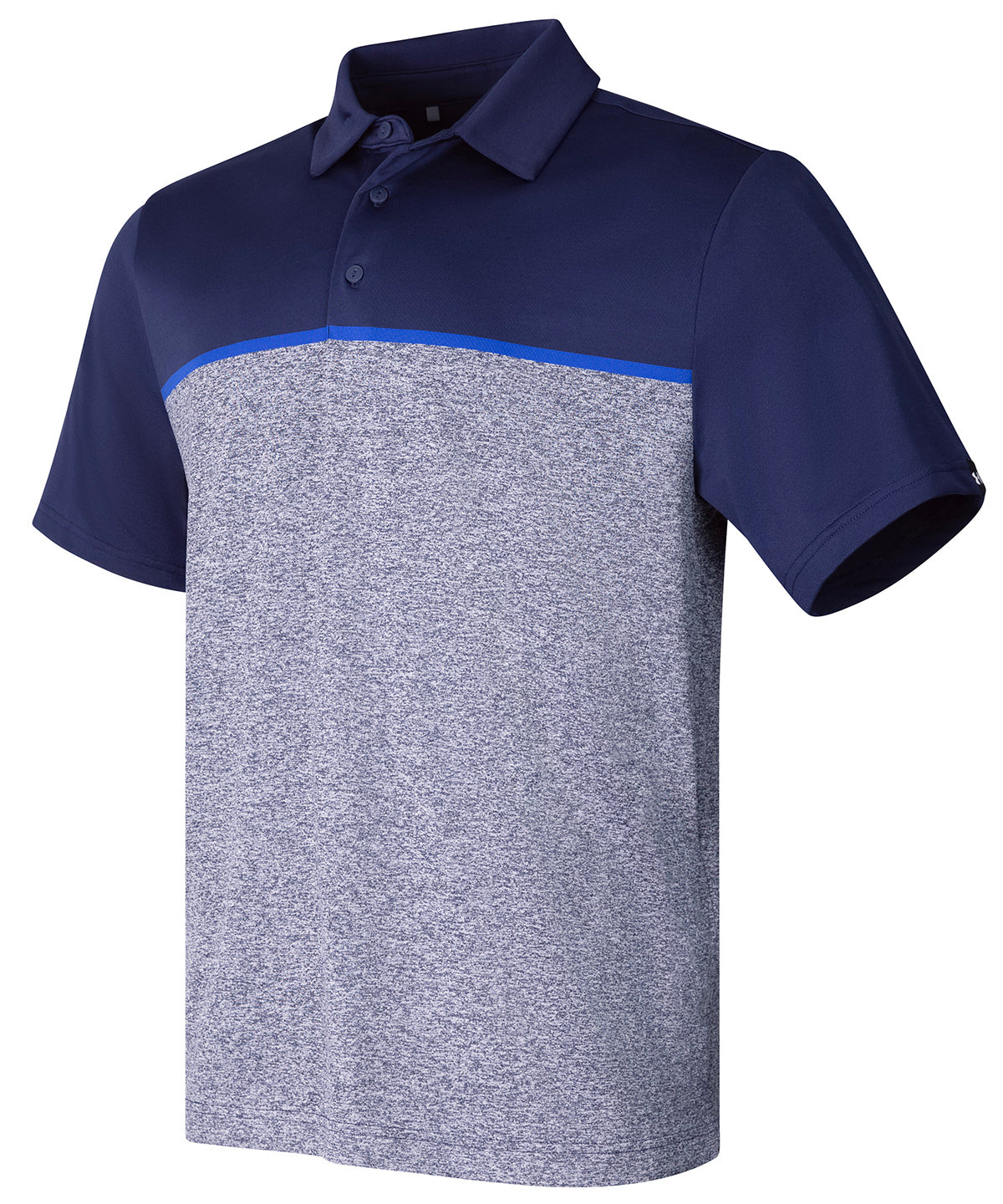 Under Armour Golf UA Playoff 30 Stripe Polo LB Mens Breathable Golf Polo
