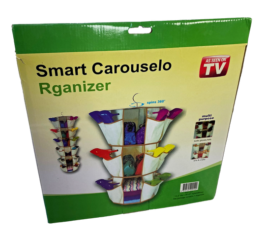 SMART Carousel Organizer Home Efficient and Stylish Storage Solution