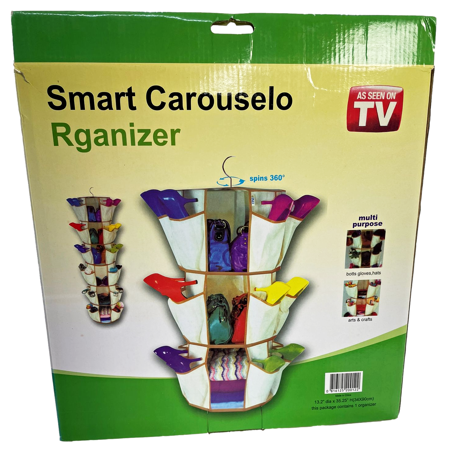 SMART Carousel Organizer Home Efficient and Stylish Storage Solution