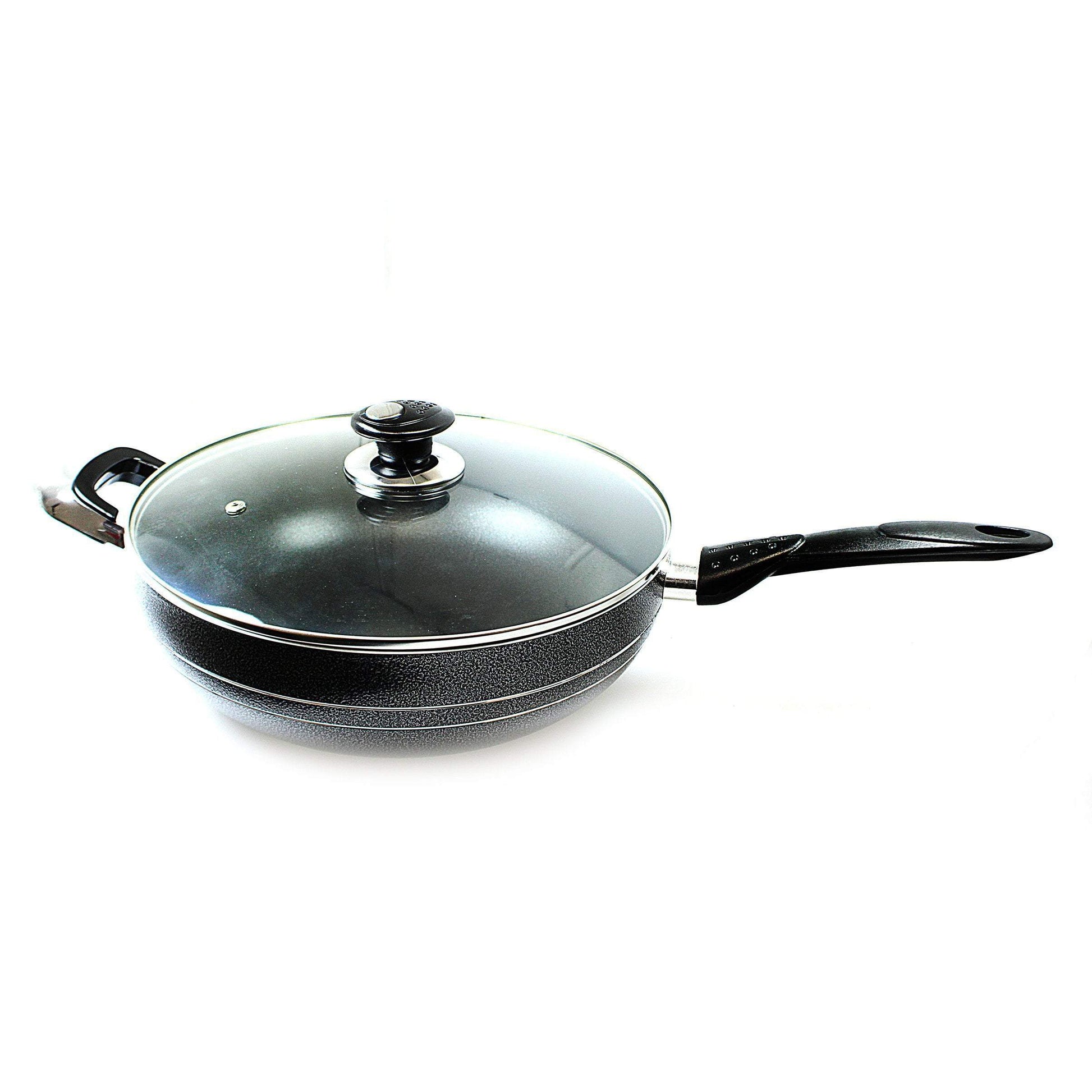 UNA 32cm NonStick Wok with Long Handle for Effortless Cooking