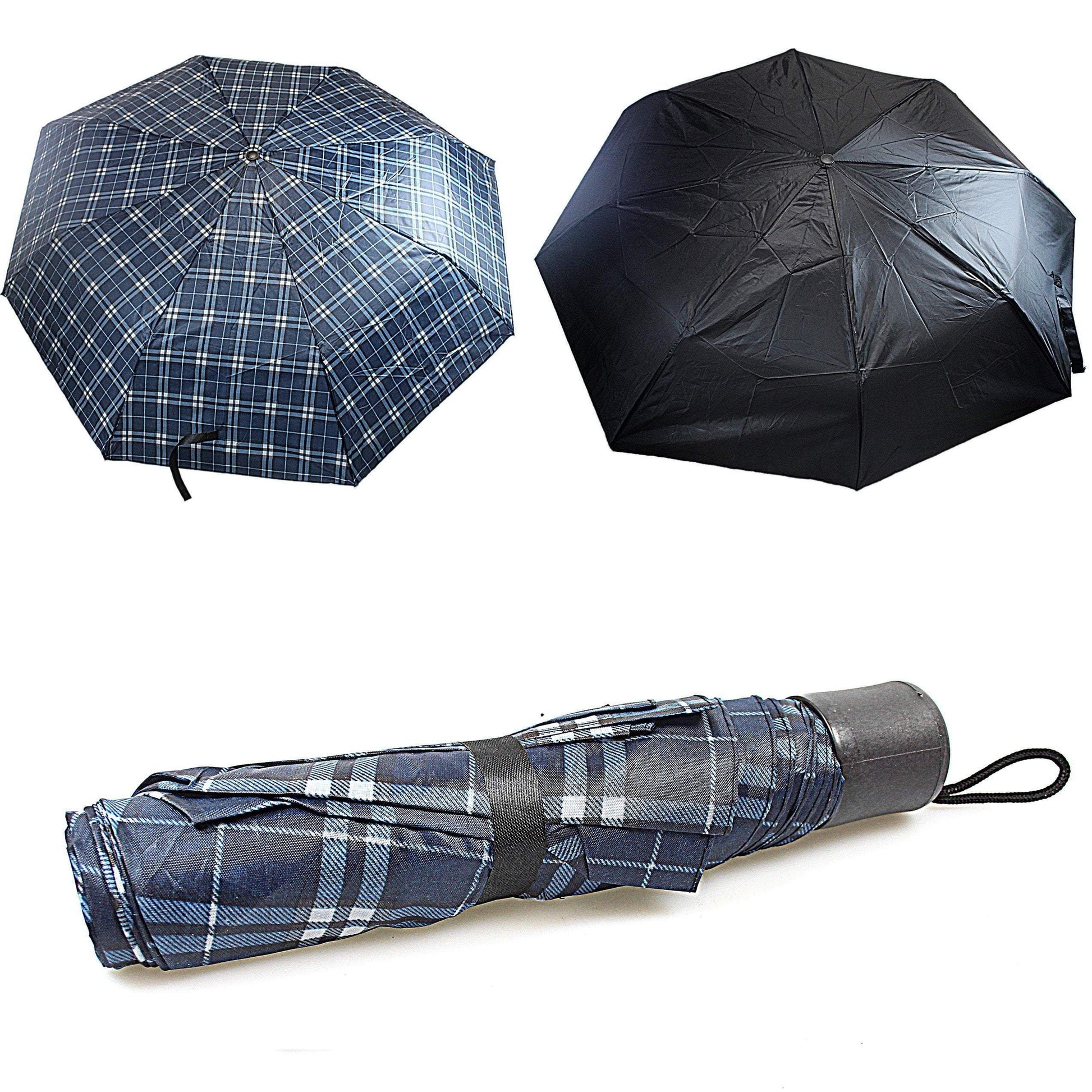 Stylish Folding Umbrella with Assorted Designs