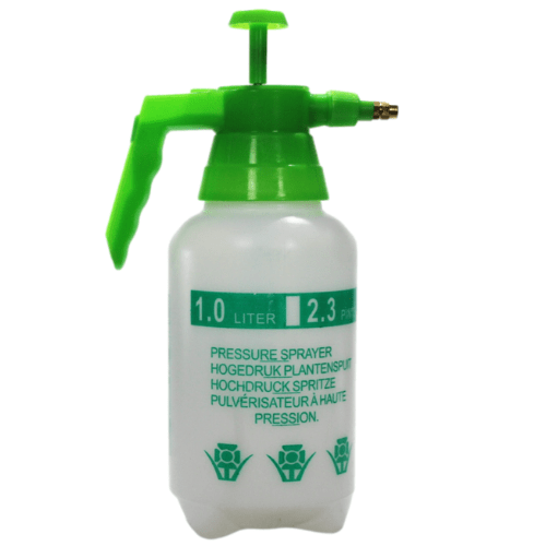 1L Plastic Pressure Spray Bottle Durable Water Sprayer