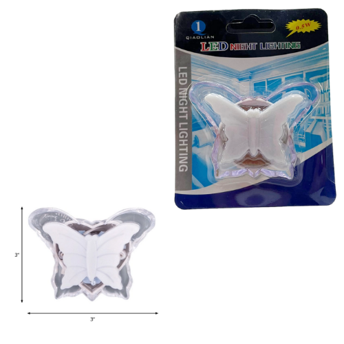 Butterfly LED Plug Light Up Color Changing Night Light