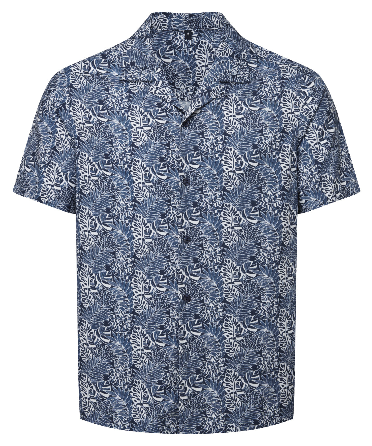 Wombat Mens ShortSleeve Cuban Collar Shirt Relaxed Fit