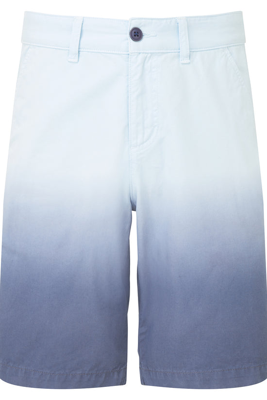 Mens DipDye Chino Shorts with Rollable Hems