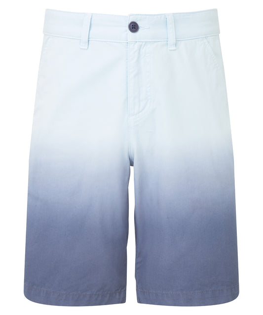 Mens DipDye Chino Shorts with Rollable Hems