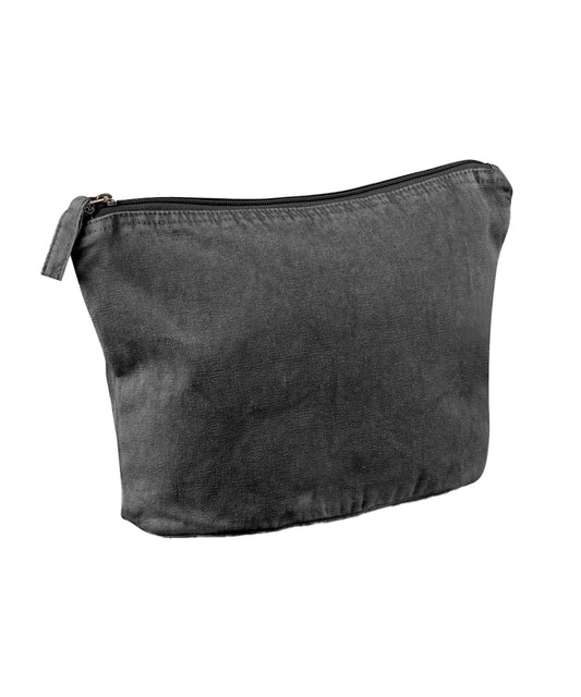 Washed GarmentDyed Accessory Bag Stylish and Functional Pouch