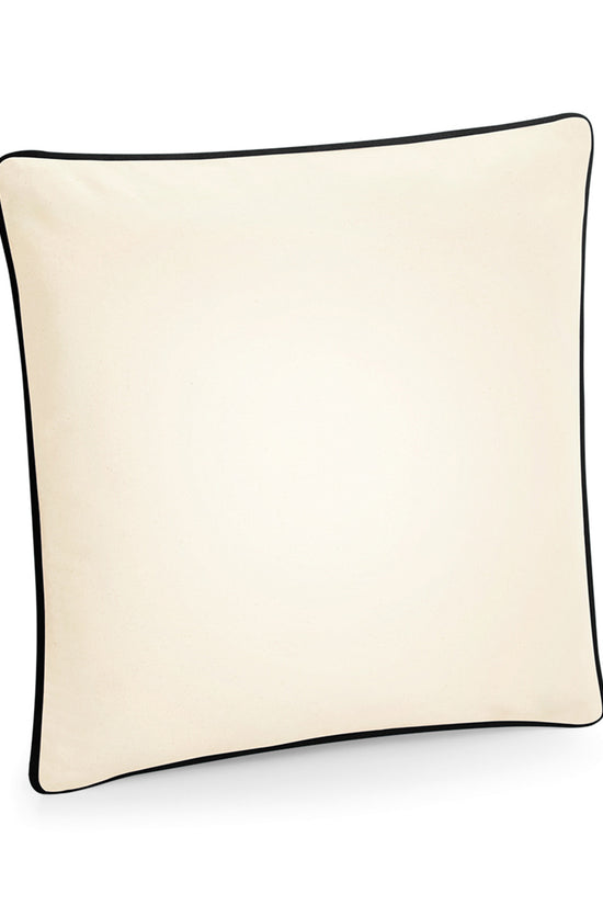 Westford Mill Fairtrade Cotton Piped Cushion Cover