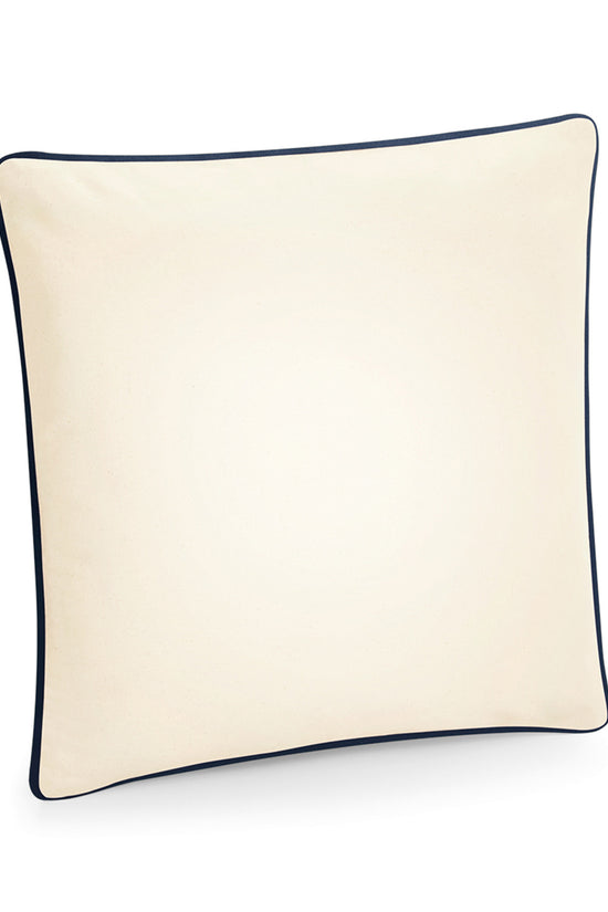 Westford Mill Fairtrade Cotton Piped Cushion Cover