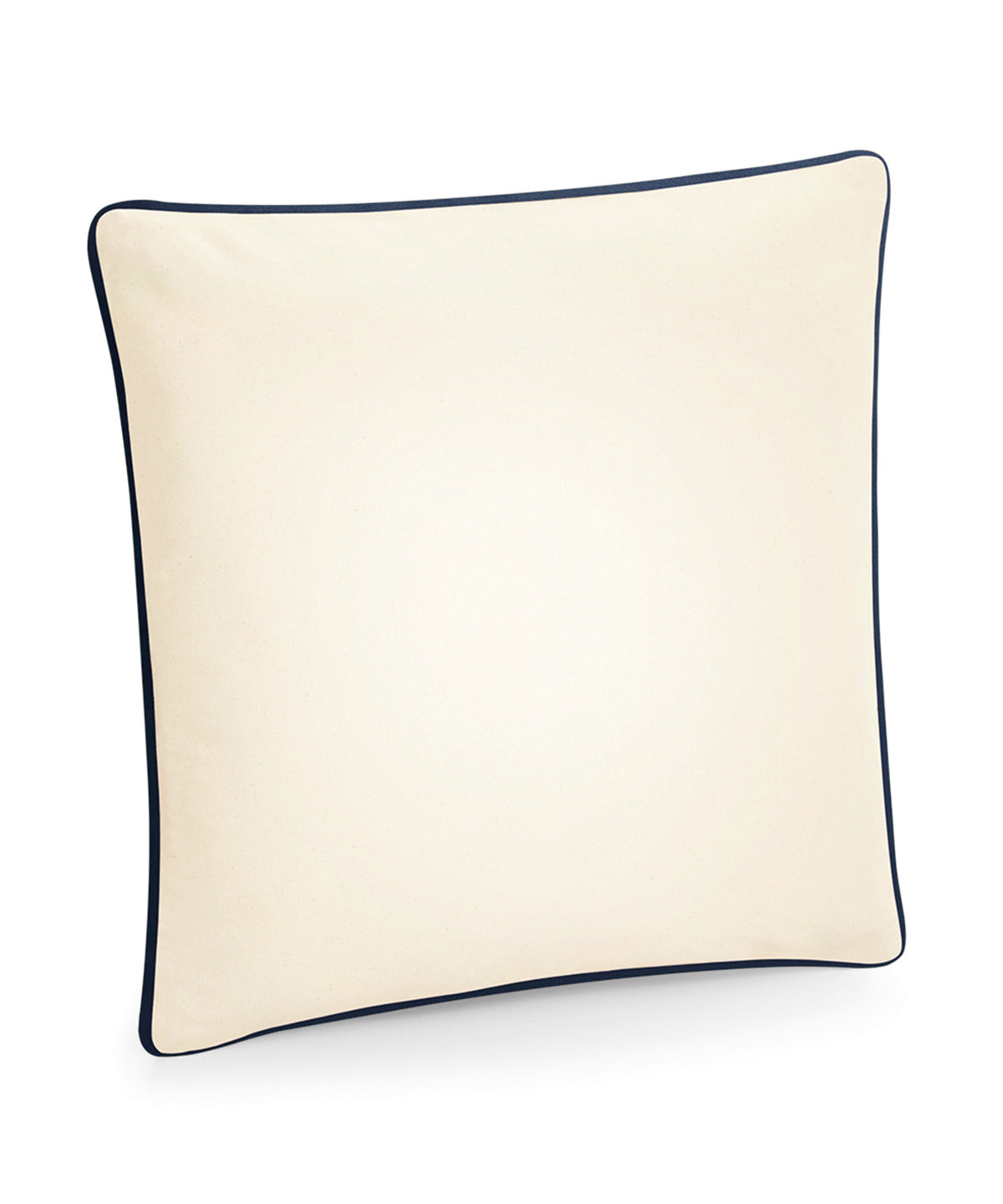Westford Mill Fairtrade Cotton Piped Cushion Cover