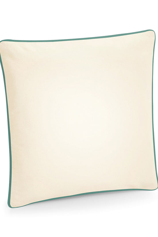 Westford Mill Fairtrade Cotton Piped Cushion Cover