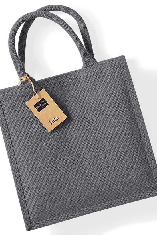 Stylish Westford Mill Jute Midi Tote Bag for Adults in 2 Colors