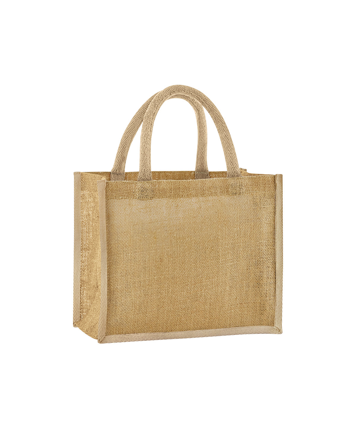 Stylish Westford Mill Natural Starched Jute Midi Tote Bag