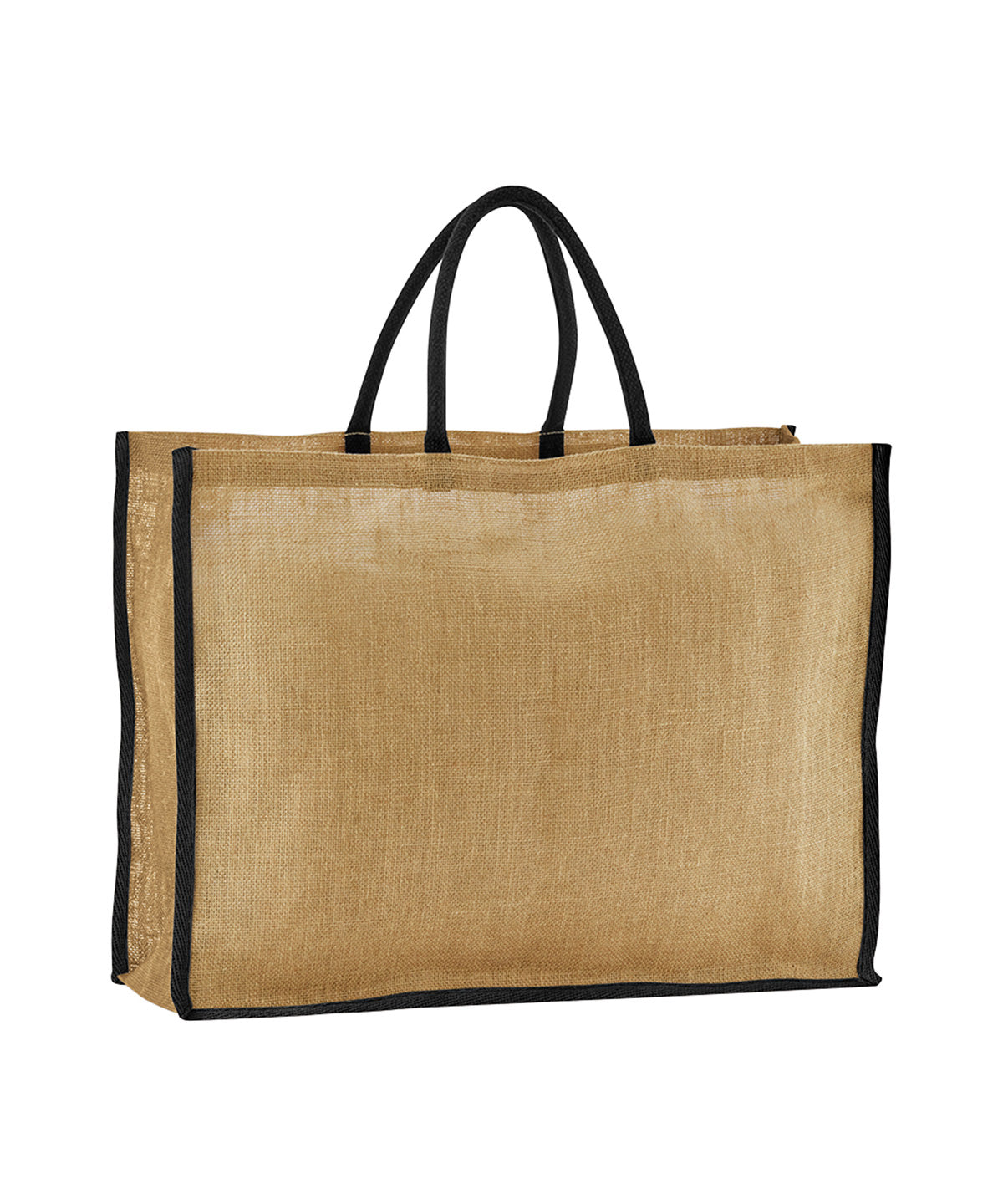 Westford Mill Natural Starched Jute Market Shopper Bag ExtraLarge Capacity