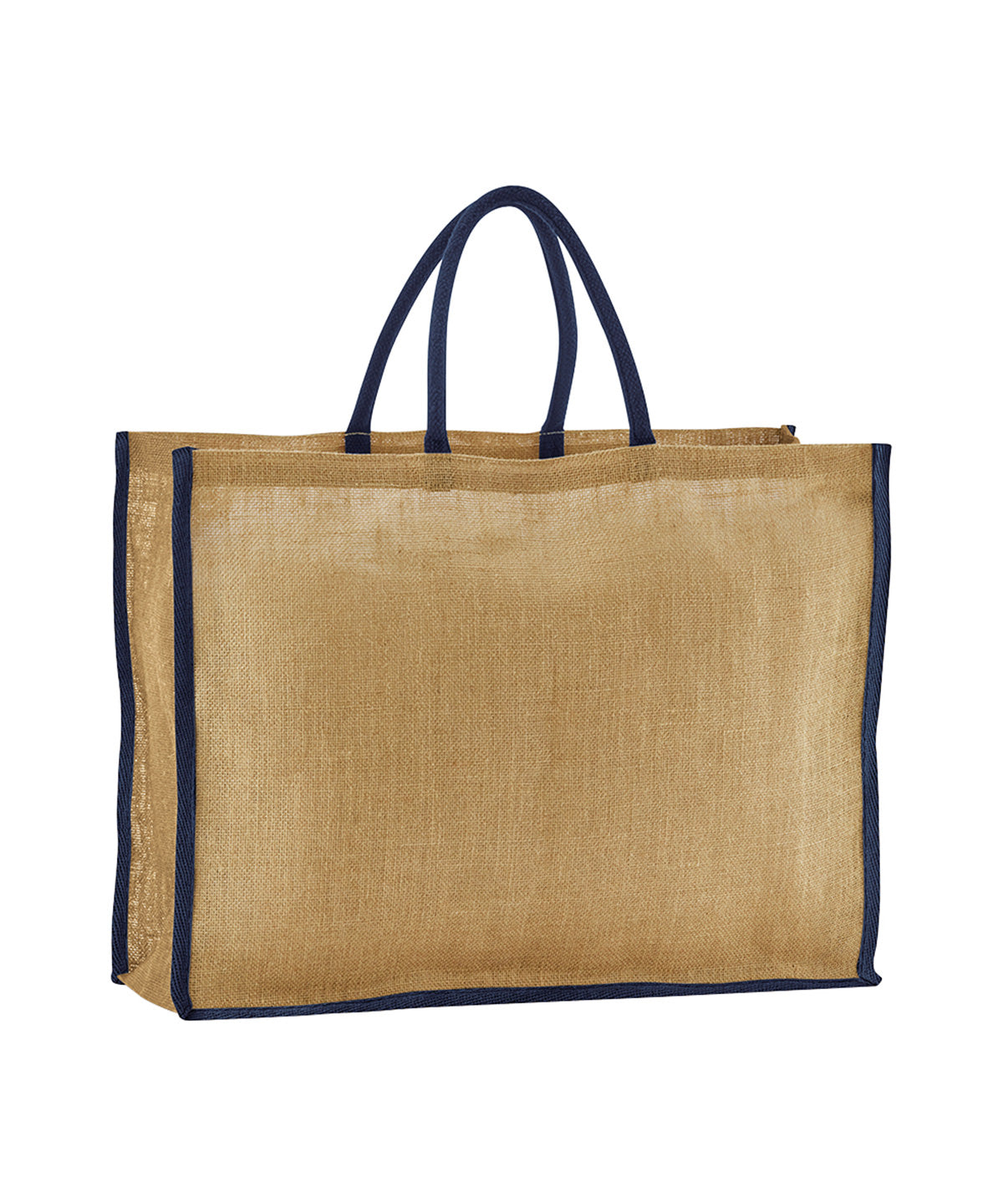 Westford Mill Natural Starched Jute Market Shopper Bag ExtraLarge Capacity