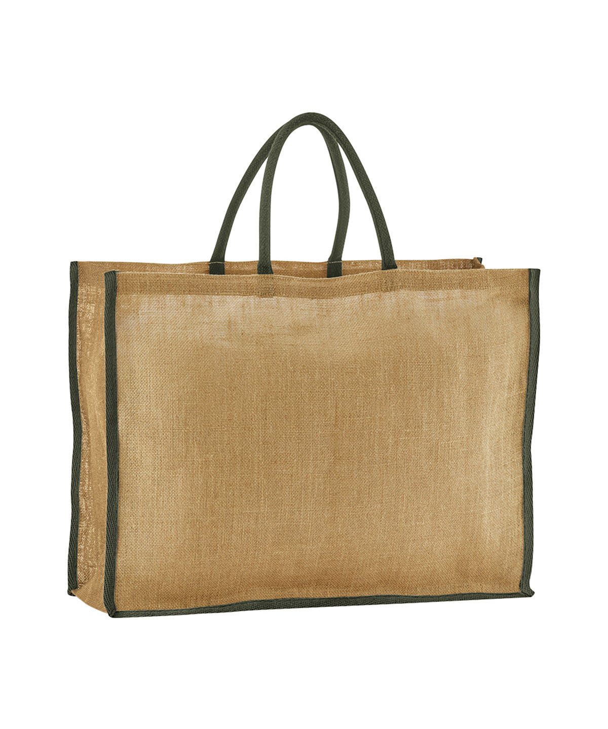 Westford Mill Natural Starched Jute Market Shopper Bag ExtraLarge Capacity