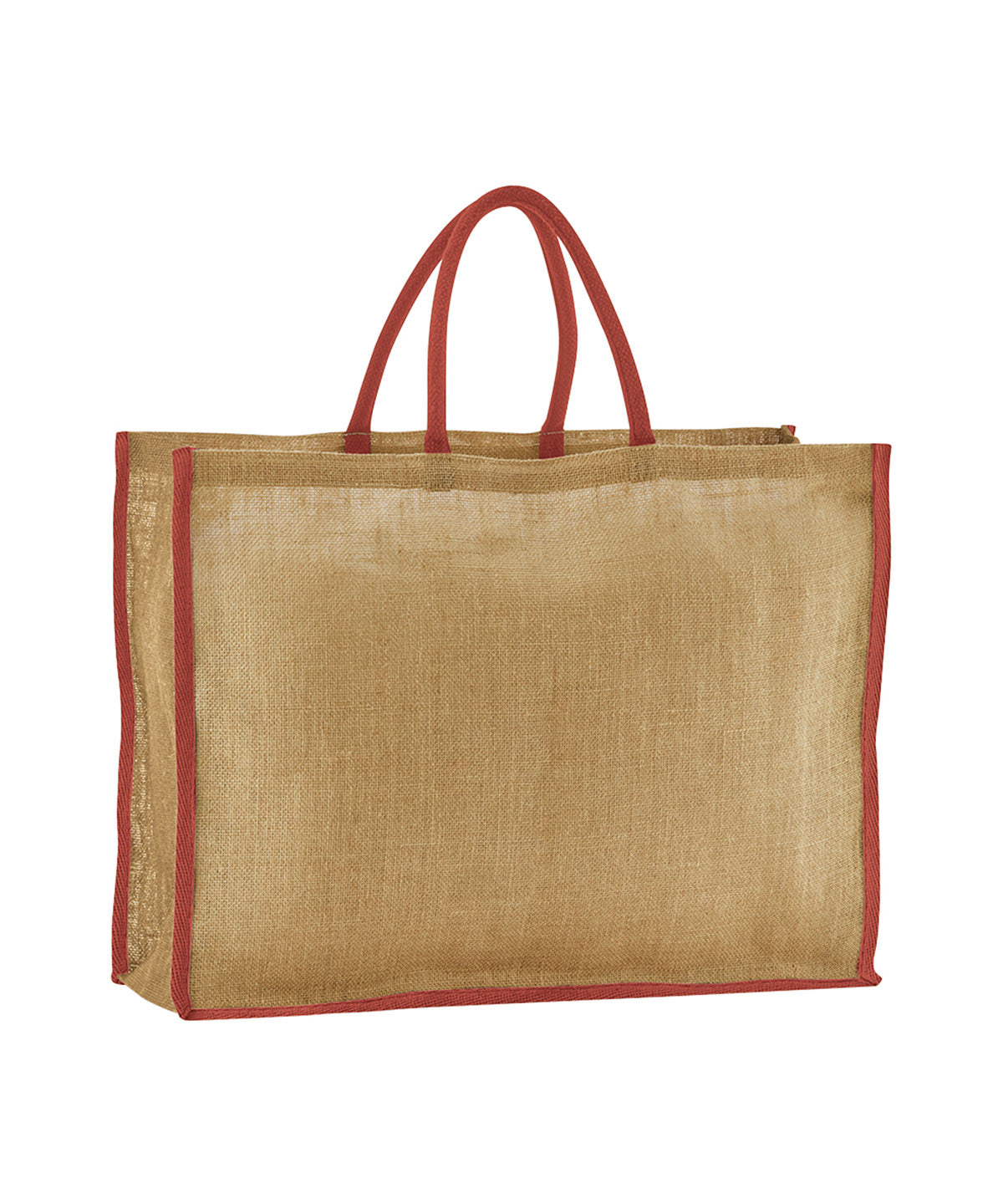 Westford Mill Natural Starched Jute Market Shopper Bag ExtraLarge Capacity