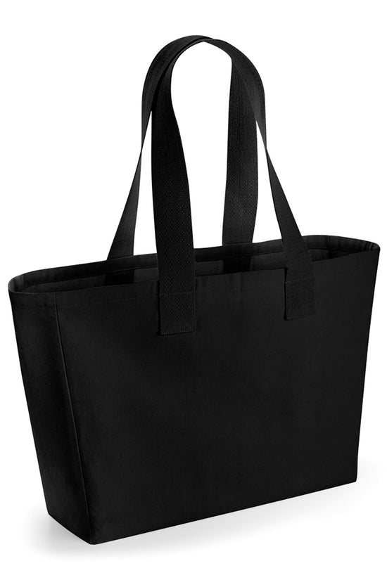 Westford Mill Oversized Canvas Tote Bag for Unisex Adults