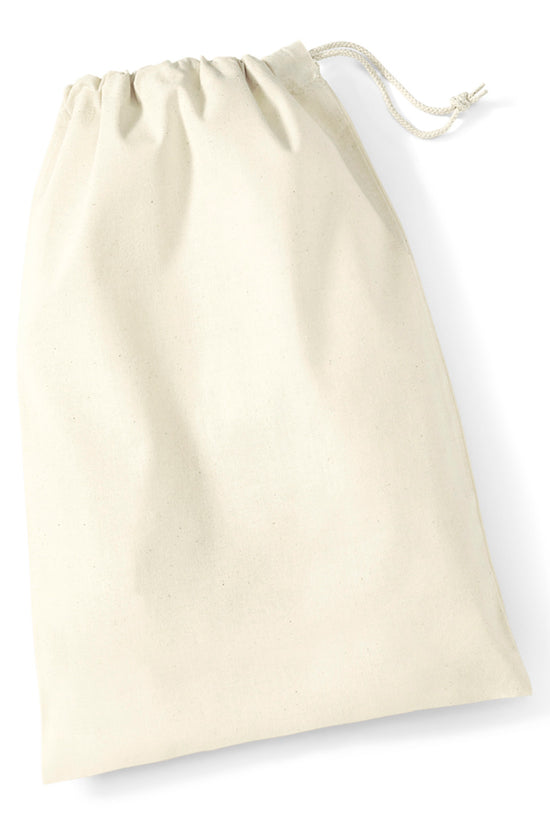 EcoFriendly Recycled Cotton Drawstring Stuff Bag Collection