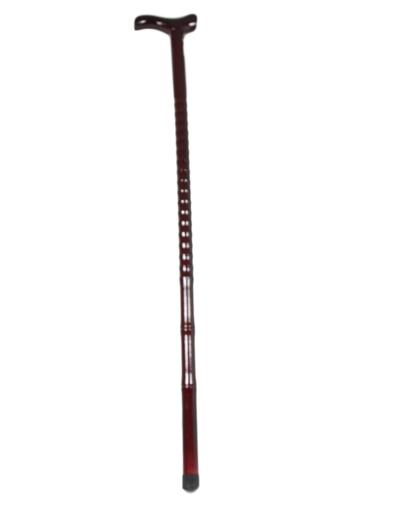 Elegant 90cm Light Wooden Brown Walking Cane Stick