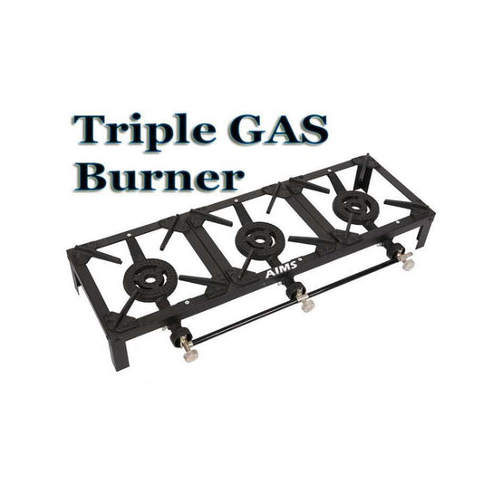 3Burner Gas Stove for Outdoor Cooking Portable Camping Gas Burner