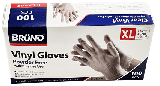 XL Disposable Vinyl Examination Gloves Powder Latex Free