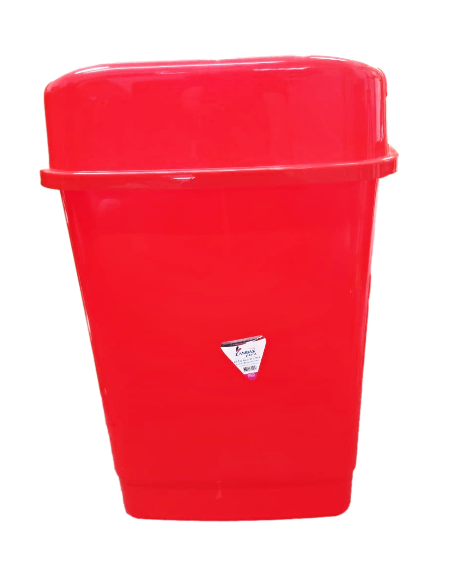Premium 50L Kitchen Dustbin with Double Click Lid