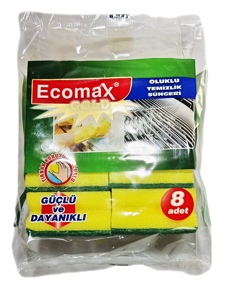 Ecomax Kitchen Sponges Pack of 8 ECG110L01P