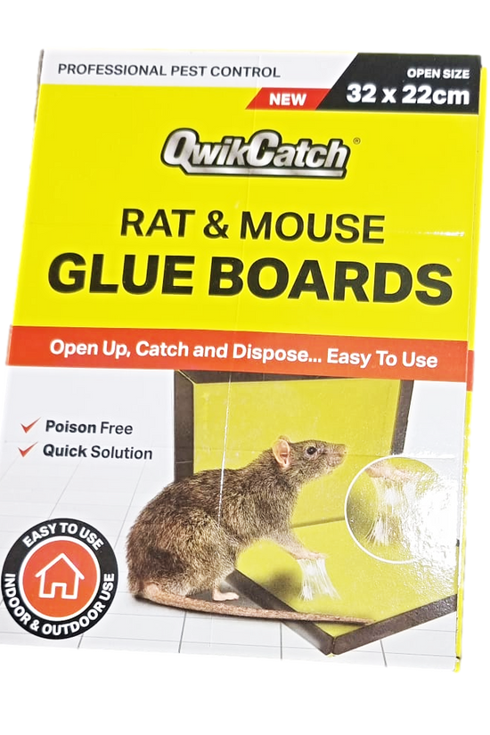 Effective PoisonFree Rat Mouse Glue Traps 32x22 cm