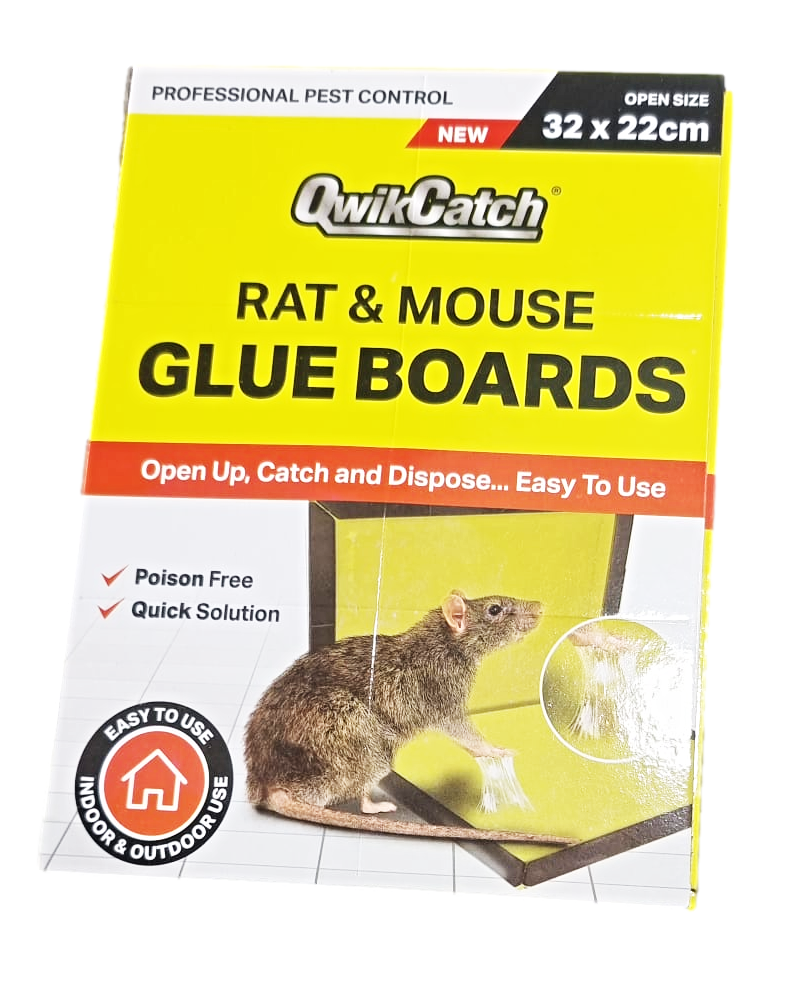 Effective PoisonFree Rat Mouse Glue Traps 32x22 cm
