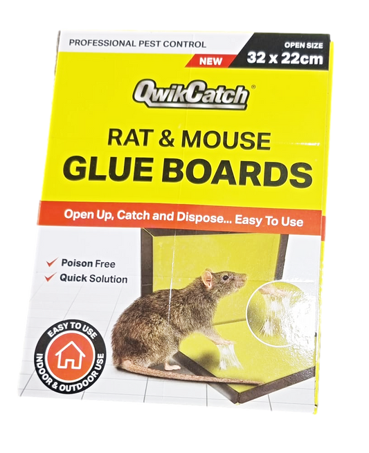 Effective PoisonFree Rat Mouse Glue Traps 32x22 cm
