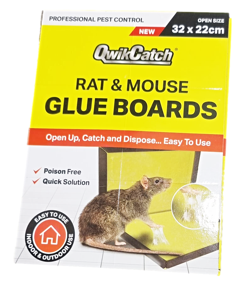 Effective PoisonFree Rat Mouse Glue Traps 32x22 cm