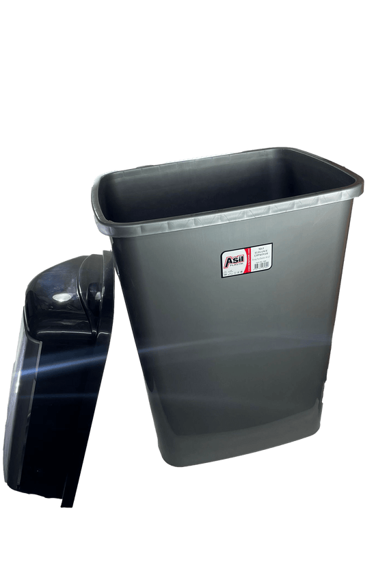 Durable 50L Plastic Swing Bin 30 x 39 x 63 cm UP122
