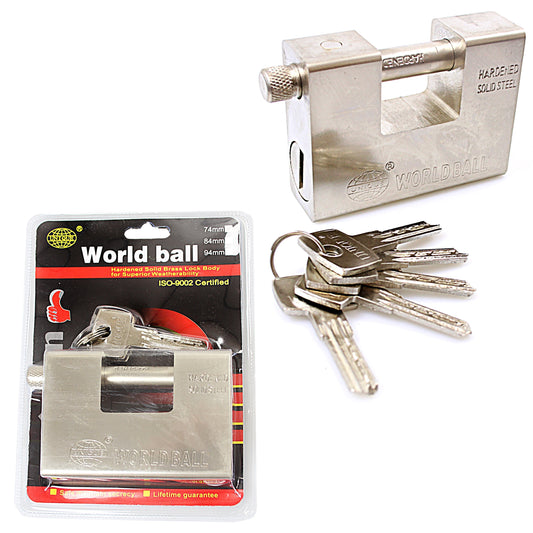 World Ball Lock with Keys Ultimate Security DIY Solution