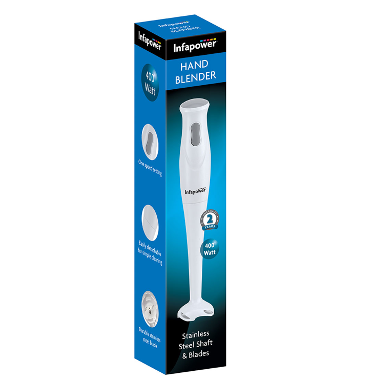 Infapower 400W Hand Stick Immersion Blender White X103 A