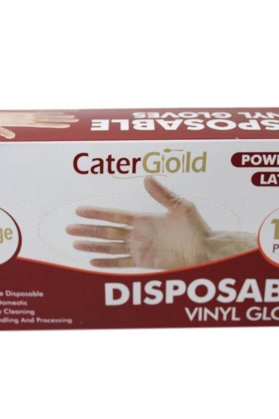 100 Clear Vinyl Examination Gloves Extra Large